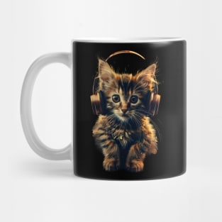 Cat DJ Drop Mug